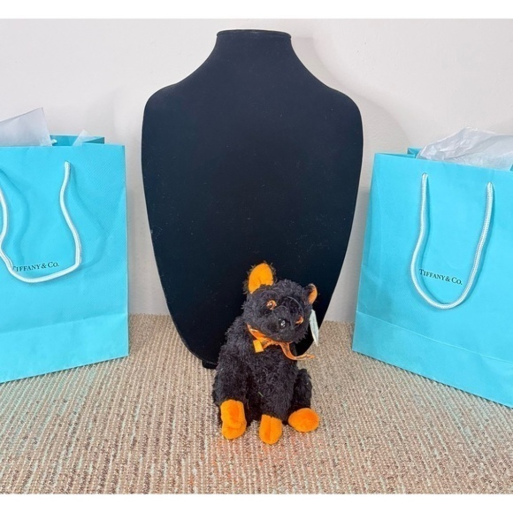 🌸Vintage TY Beanie Baby - Freddy 2003🧡🖤 DOB 10.13.2000